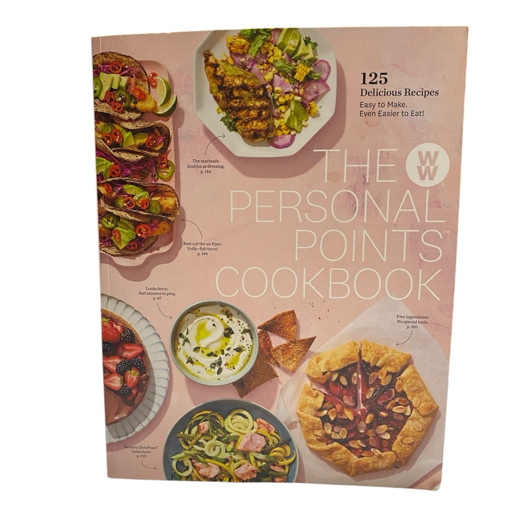 * Weight Watchers Personal Points Cookbook 125 delicious recipes